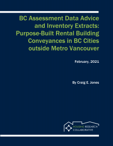 BC Assessment Data Advice and Inventory Extracts